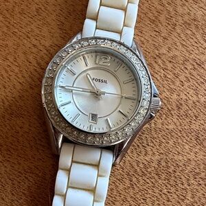 Fossil Riley Silicone Watch